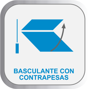 BASCULANTE CONTRAPESAS